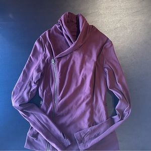 Lululemon Bhakti Yoga Jacket - Size 8 - Dark purple color.